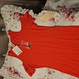 Allysse Coral Dress Junior size